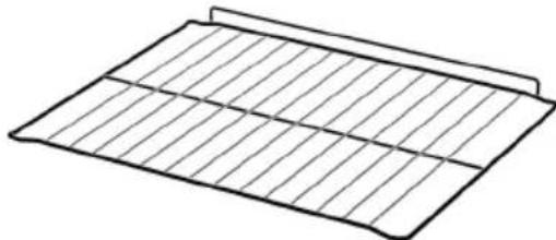 INDESIT IB 25RE X - On models without wire shelves : - 1