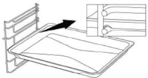 INDESIT IB 25RE X - On models with wire shelves : - 1
