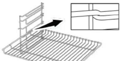 INDESIT IB 25RE X - On models with wire shelves : - 1