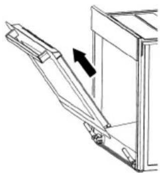 INDESIT IB 25RE X - Removing the oven door - 8