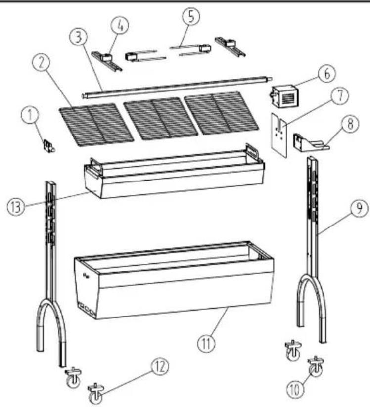 Vevor JY-MY-KYLCG-46-220 - PRODUCT COMPONENTS - 1