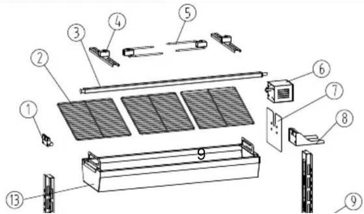 Vevor JY-MY-KYLCG-46-220 - PRODUCT COMPONENTS - 1