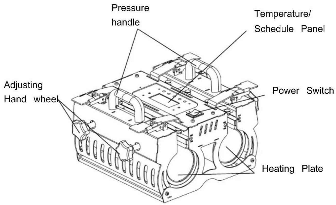 Vevor TLK2730OZ-2S - Produktstrukturdiagram - 1