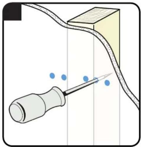 SANUS VMT5-B2 - ood Stud Option (Double Stud Install) - 3