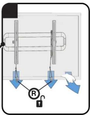 SANUS VMT5-B2 - REMOVING THE TV - 7