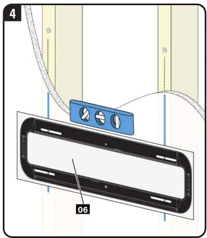 SANUS VMT5-B2 - ood Stud Option (Double Stud Install) - 5