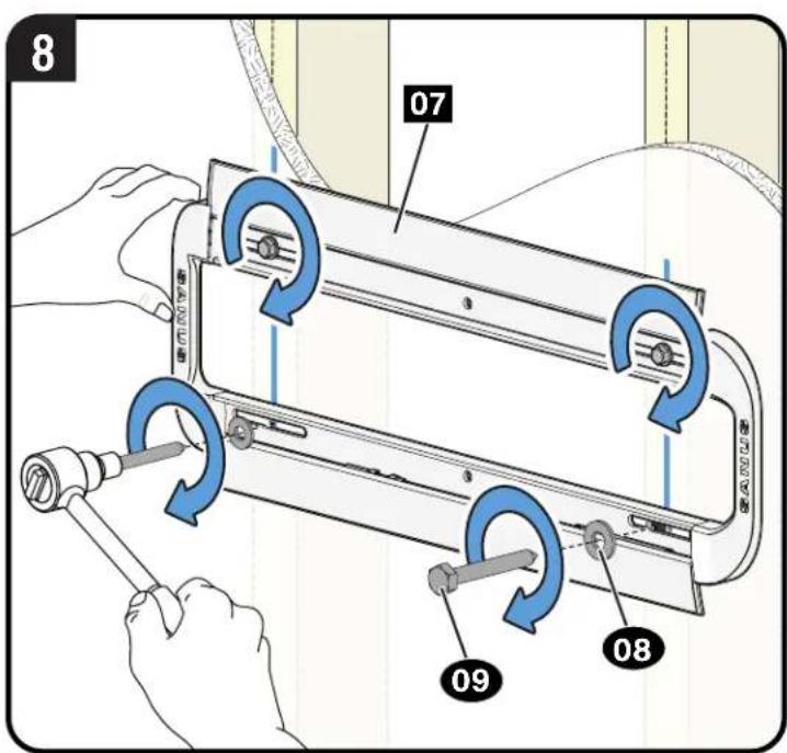SANUS VMT5-B2 - ood Stud Option (Double Stud Install) - 9