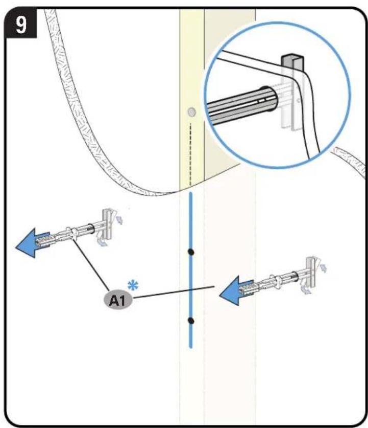 SANUS VMT5-B2 - Wood Stud Option (Single Stud Install) - 13