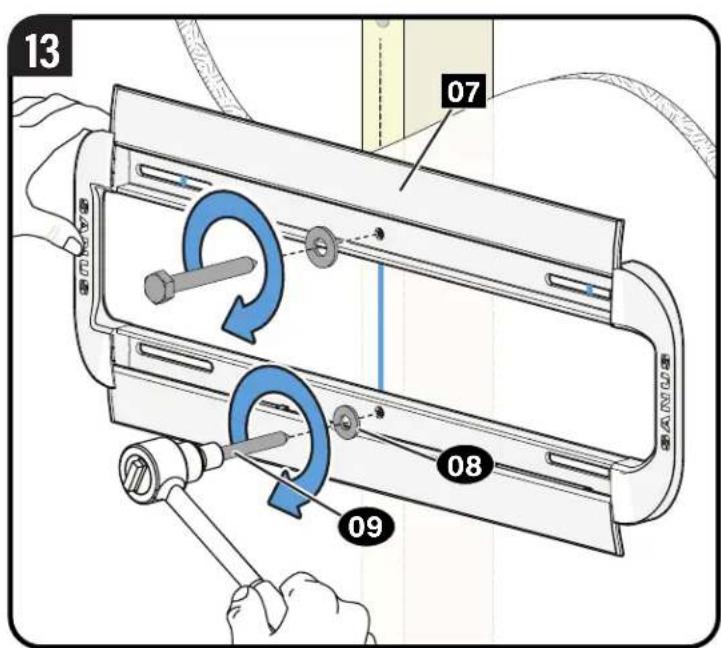 SANUS VMT5-B2 - Wood Stud Option (Single Stud Install) - 17