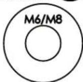SANUS VMT5-B2 - Parts and Hardware for STEP 1 - 4
