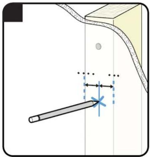 SANUS VMT5-B2 - ood Stud Option (Double Stud Install) - 4