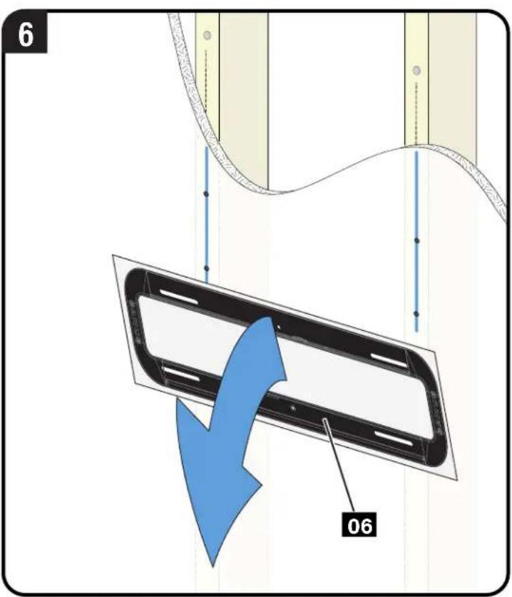 SANUS VMT5-B2 - ood Stud Option (Double Stud Install) - 7