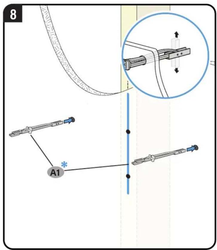 SANUS VMT5-B2 - Wood Stud Option (Single Stud Install) - 12