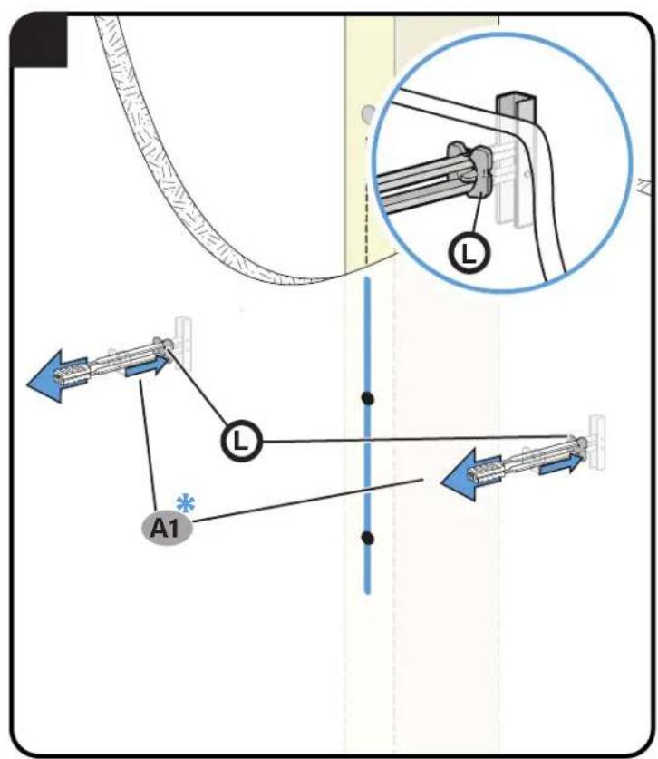 SANUS VMT5-B2 - Wood Stud Option (Single Stud Install) - 14
