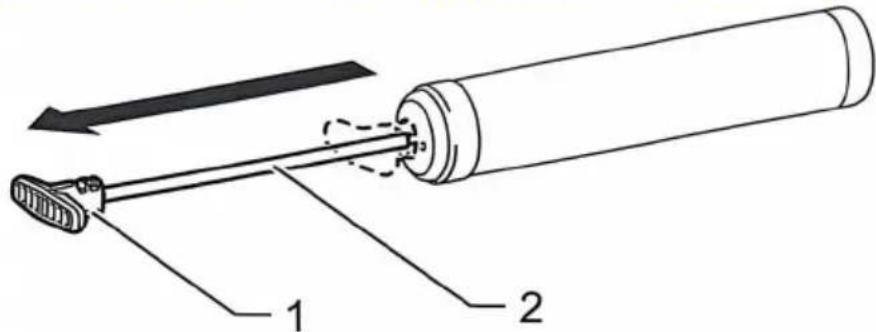 Vevor LD-8207 - Rod handle - 1