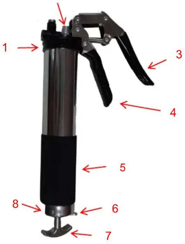 Vevor LD-868 - STRUCTURE DIAGRAM - 1