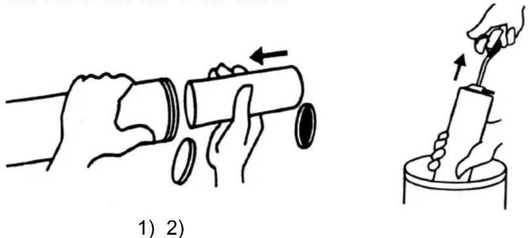 Vevor LD-821A - Instructions for using butter balls - 2