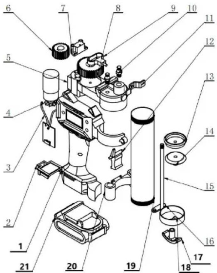 Vevor LD-821A - Produkten har följande egenskaper - 1