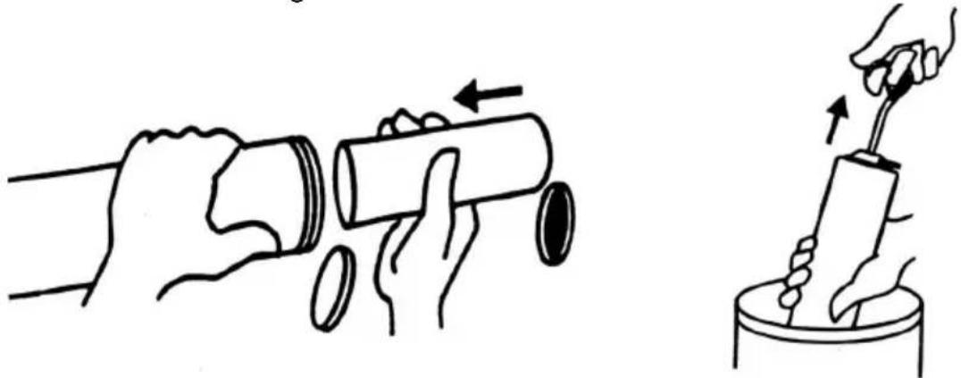 Vevor LD-821A - Instrucciones para utilizar las bolas de mantequilla - 2