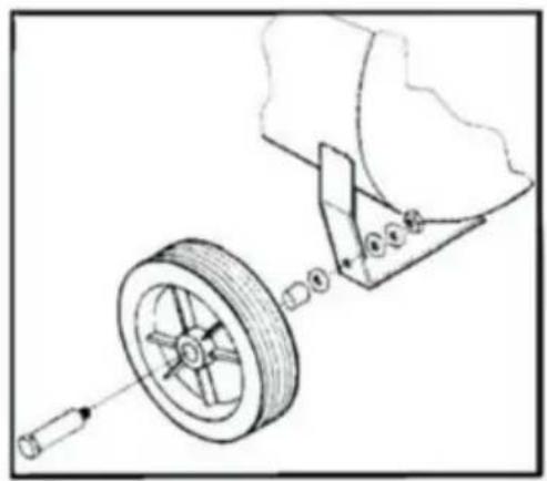 Vevor JR550GJ4L - ASSEMBLAGGIO MONTAGGIO RUOTE - 1