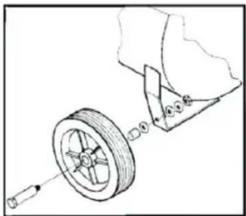 Vevor JR550GJ4L - ASSEMBLY WHEEL ASSEMBLY - 1