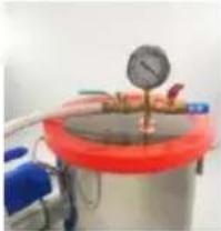 Vevor TW-1K - Installation of vacuum pump and chamber kit - 6