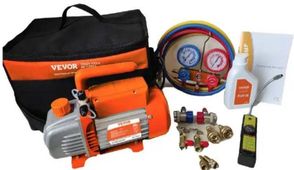 Vevor KQ-1.5K - PUMP MODELL: KQ-1K - 1