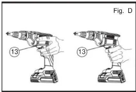 Vevor BR8504 - RIKTIGT HANDPOSITION (Fig. D) - 1