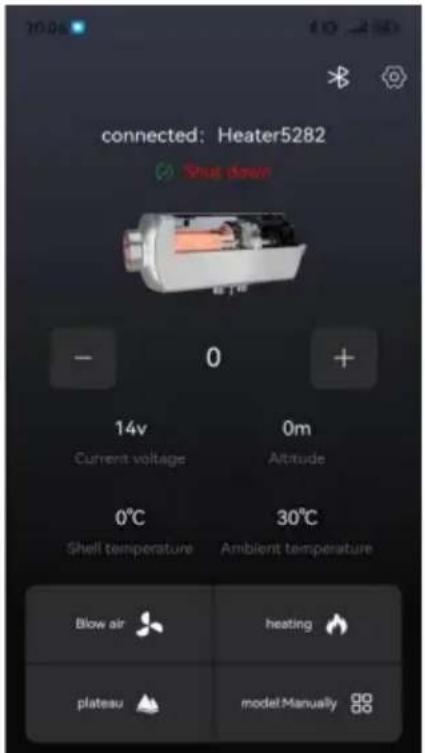 Vevor ZM8006 - Dopo il collegamento riuscito, verrà visualizzato come mostrato in figura seguente: - 1