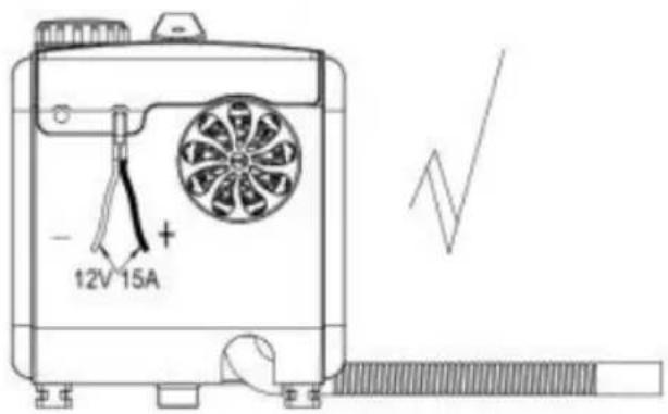 Vevor CY-29 - Precauzioni per l'alimentazione del riscaldatore diesel: - 3