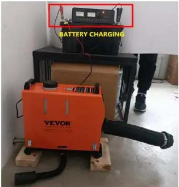 Vevor CY-29 - Precautions for the power supply: - 1