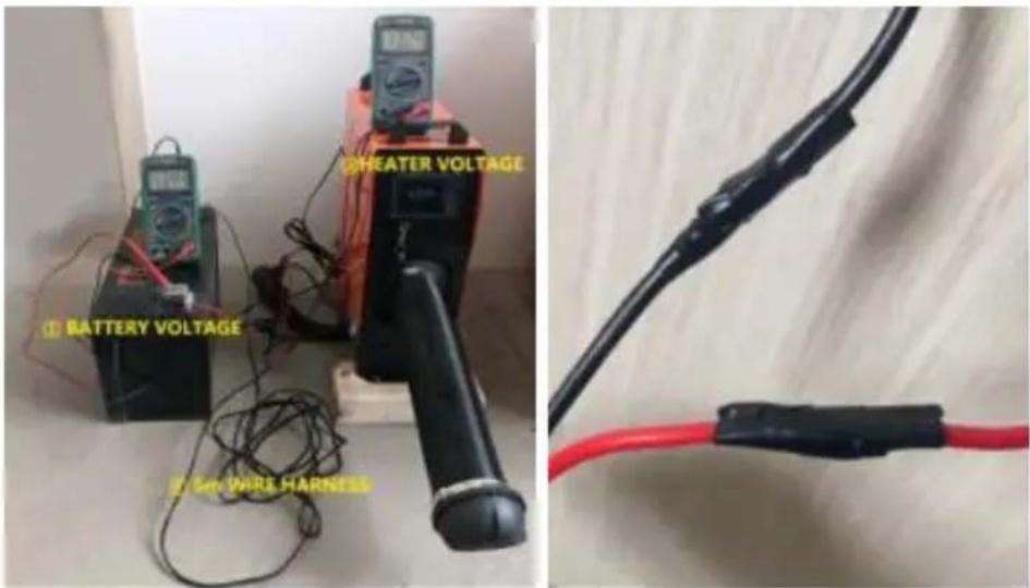 Vevor CY-29 - Środki ostrożności dotyczące zasilania : - 2