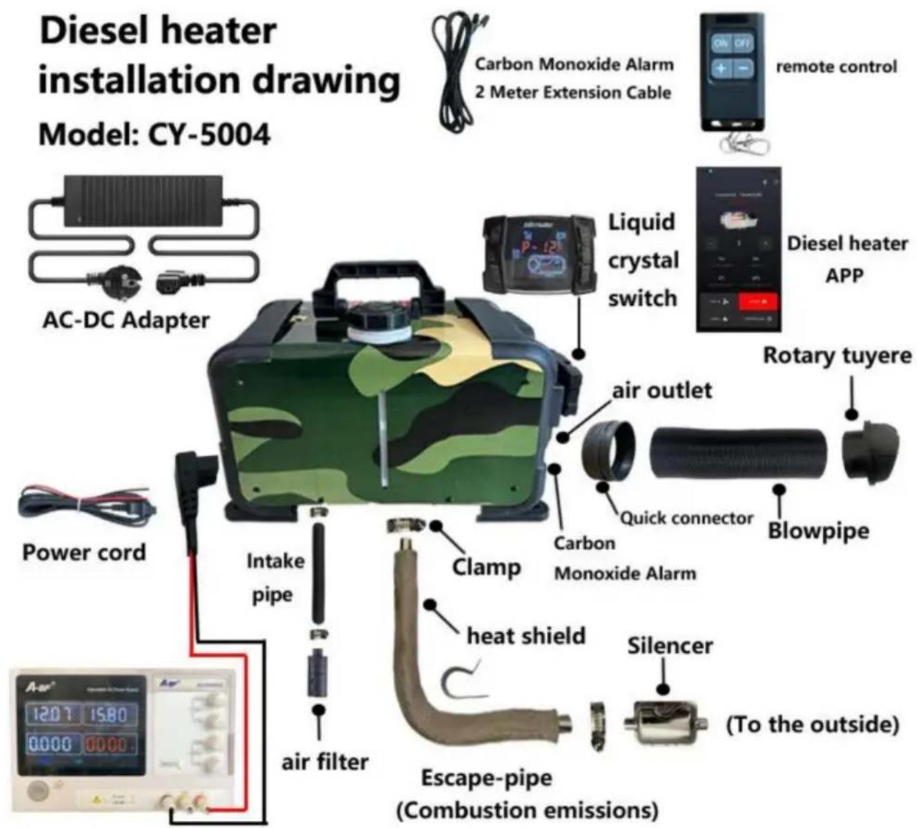 Vevor CY5004 - CY-5004: - 1