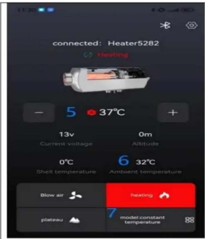 Vevor CY5004 - Beschreibung der Seite zur automatischen Start-Stopp-Funktion: - 2