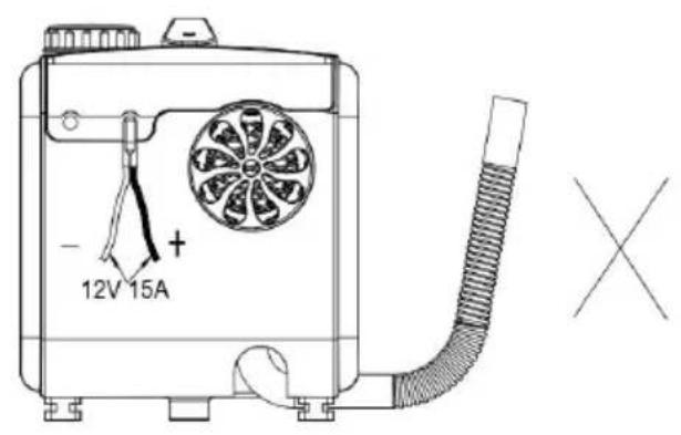 Vevor CY5004 - Warning: - 2