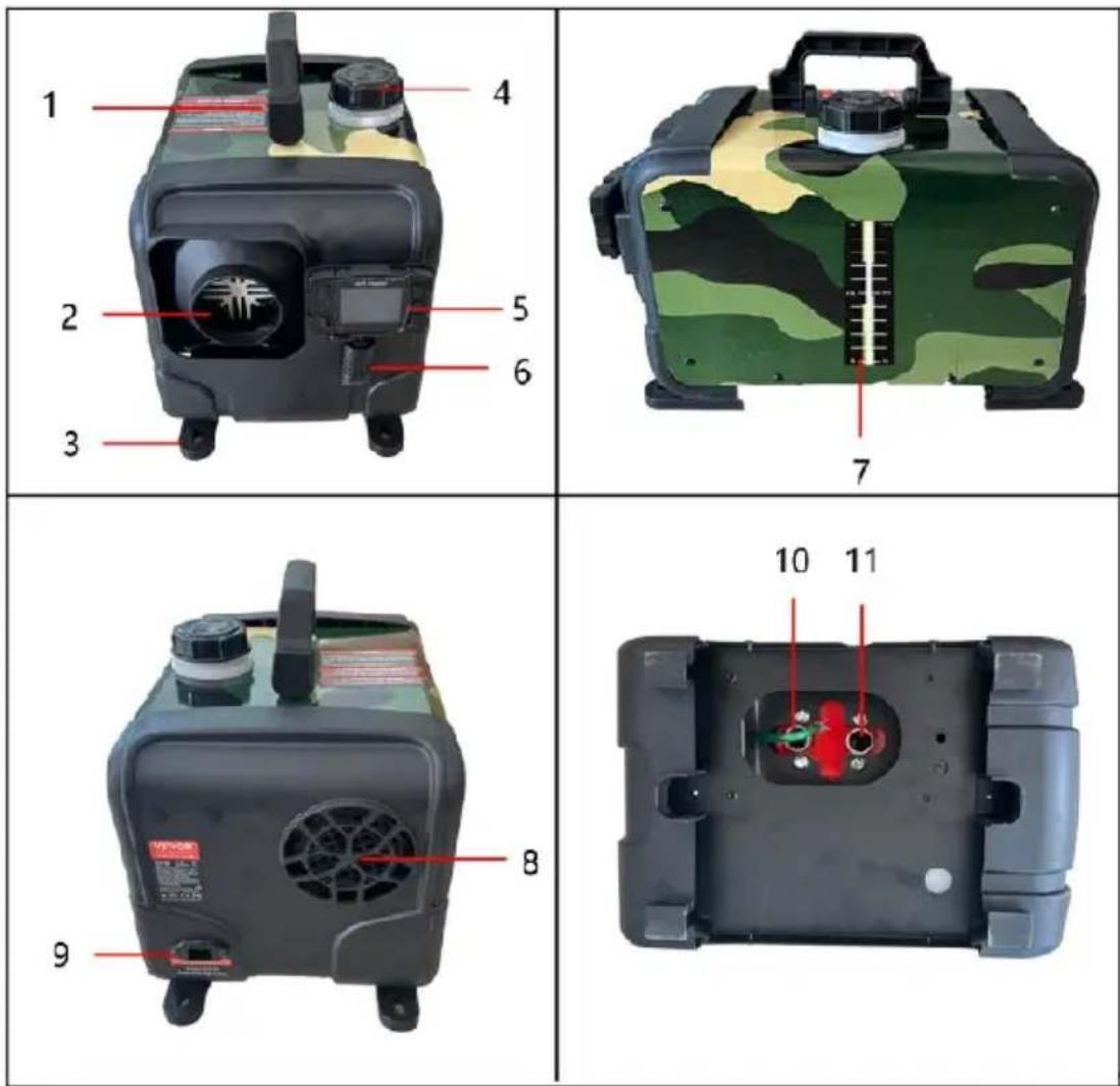 Vevor CY5002 - PRODUCT INFORMATION - 2