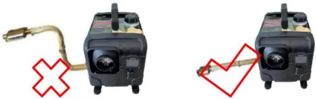 Vevor CY5002 - Ingen sidoinstallation: - 1