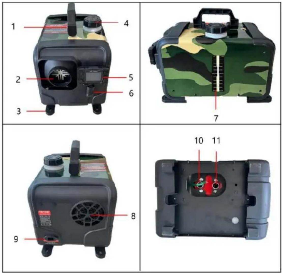Vevor CY5002 - Model:CY-5004 - 1