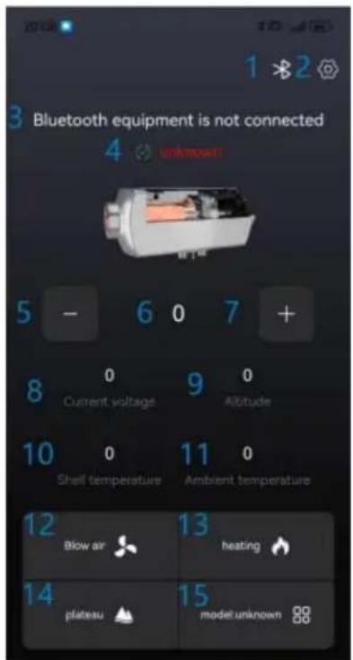 Vevor CY5002 - per accedere alla seguente interfaccia: - 1