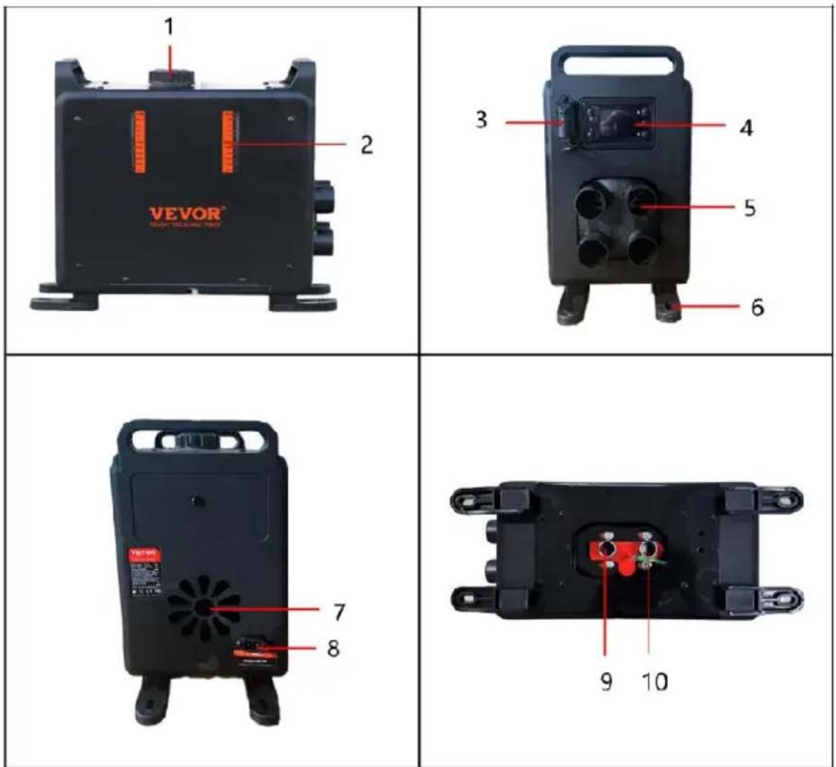 Vevor CY5002 - PRODUCT INFORMATION - 1