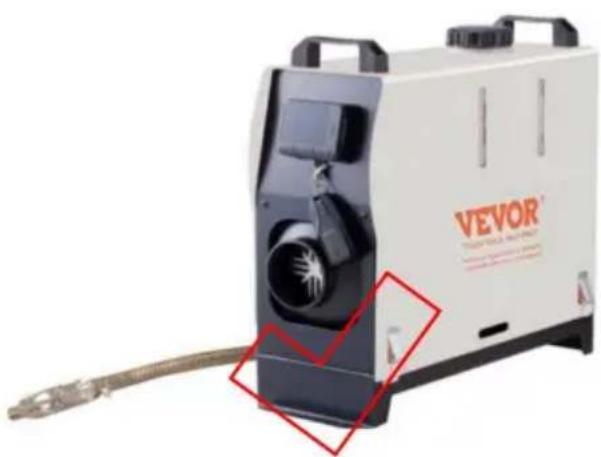 Vevor XMZ-W-D4 - Keine seitliche Installation: - 2