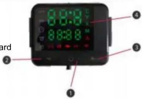 Vevor XMZ-W-D4 - INSTRUCTIONS D'UTILISATION DE LA TÉLÉCOMMANDE - 1