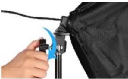 Vevor LED570EU - SOFTBOX INSTALLATION - 27