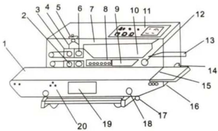 Vevor 900MWS - STRUKTURDIAGRAM - 1