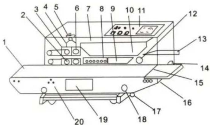 Vevor 900MWSJ - STRUCTUURDIAGRAM - 1