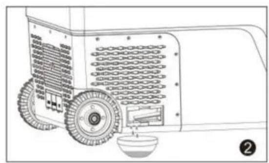 Vevor B35IM - Entleerungsvorgang 1. - 2