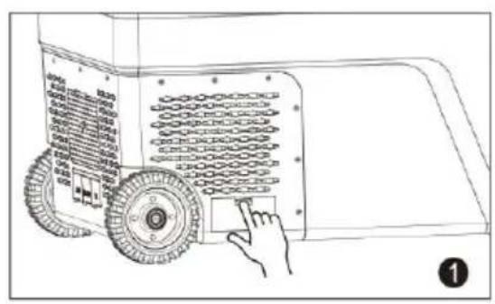 Vevor B35IM - Drainage operation - 1