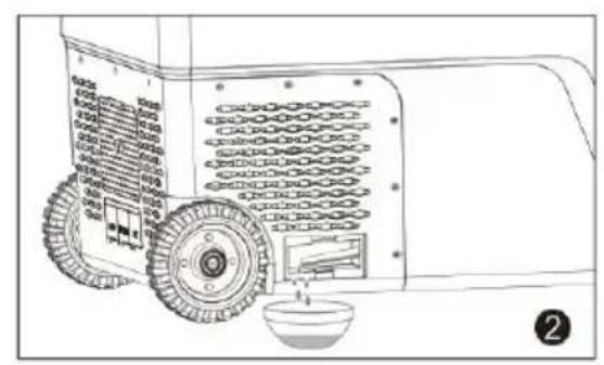 Vevor B35IM - Drainage operation - 2