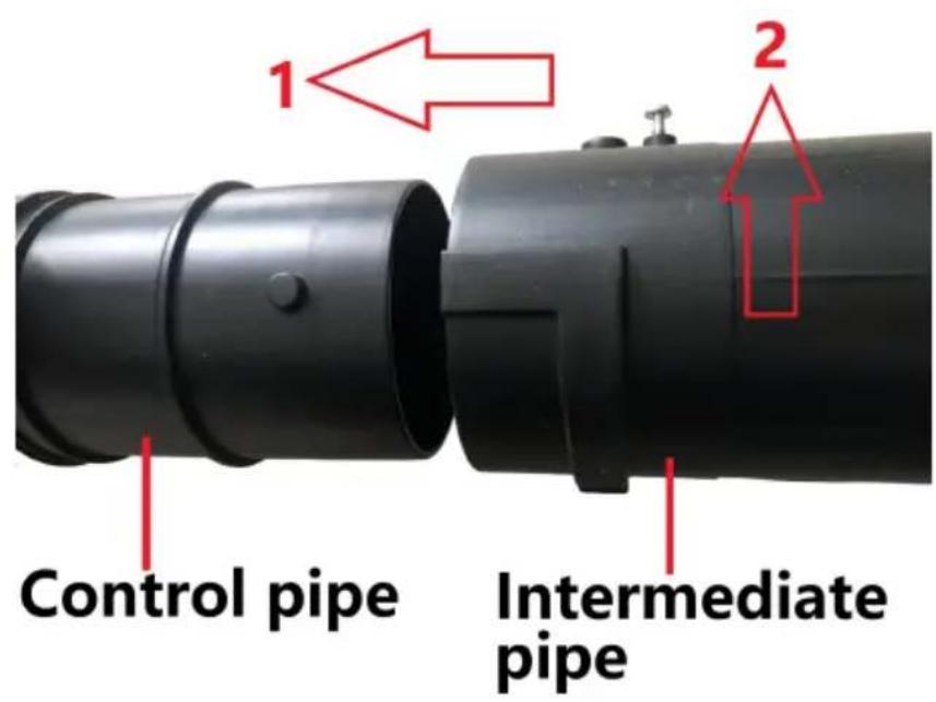 Vevor QS25Q79BF - Blower pipe - 1