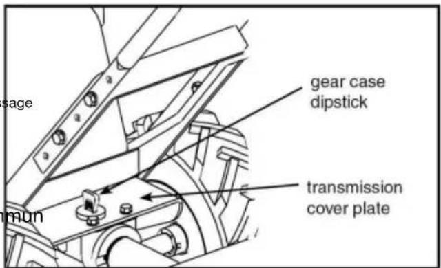 Vevor SRHX-50 - VERIFIER LA GRAISSE DE LA TRANSMISSION DU MOTOBINEUR - 1
